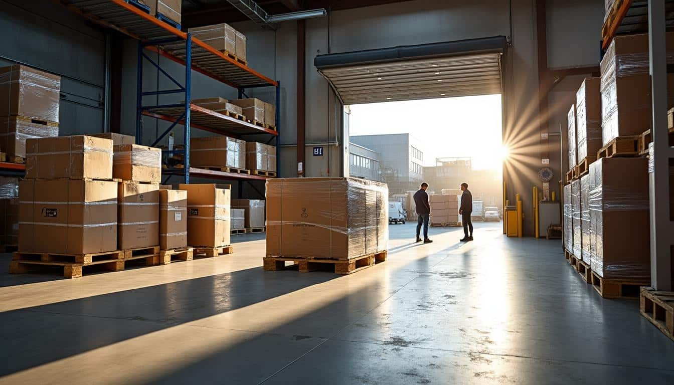 Comment organiser l’expédition depuis le quai pour le chargement des palettes ?