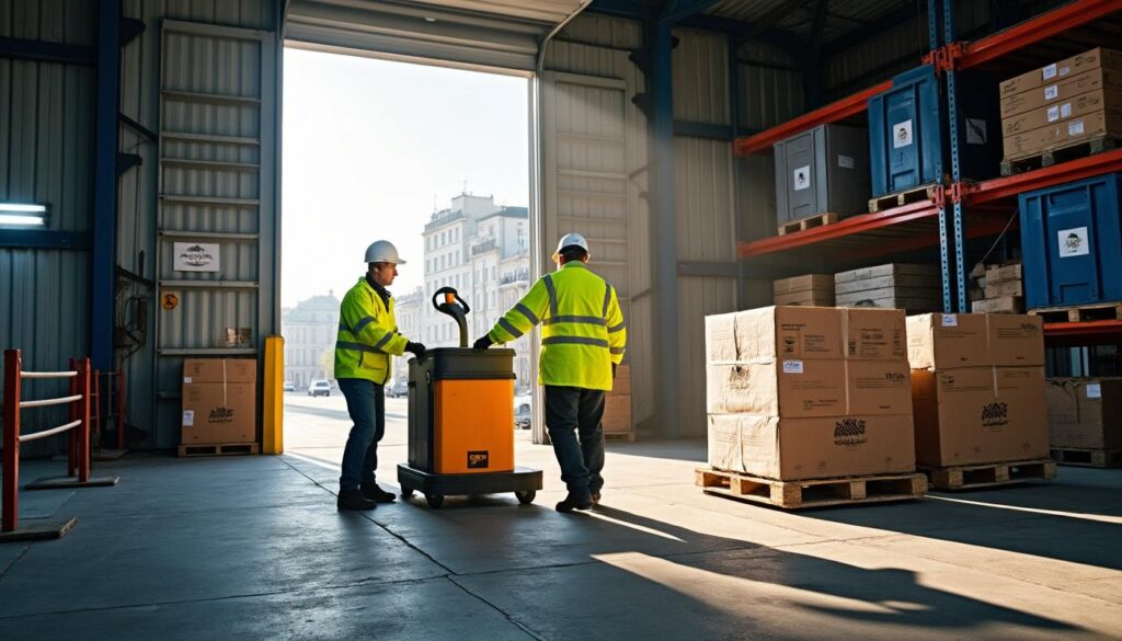 Les meilleures pratiques de sécurité lors de la manutention et du transport sur le quai d’expédition