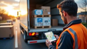 Le suivi en temps réel lors de la livraison de fret