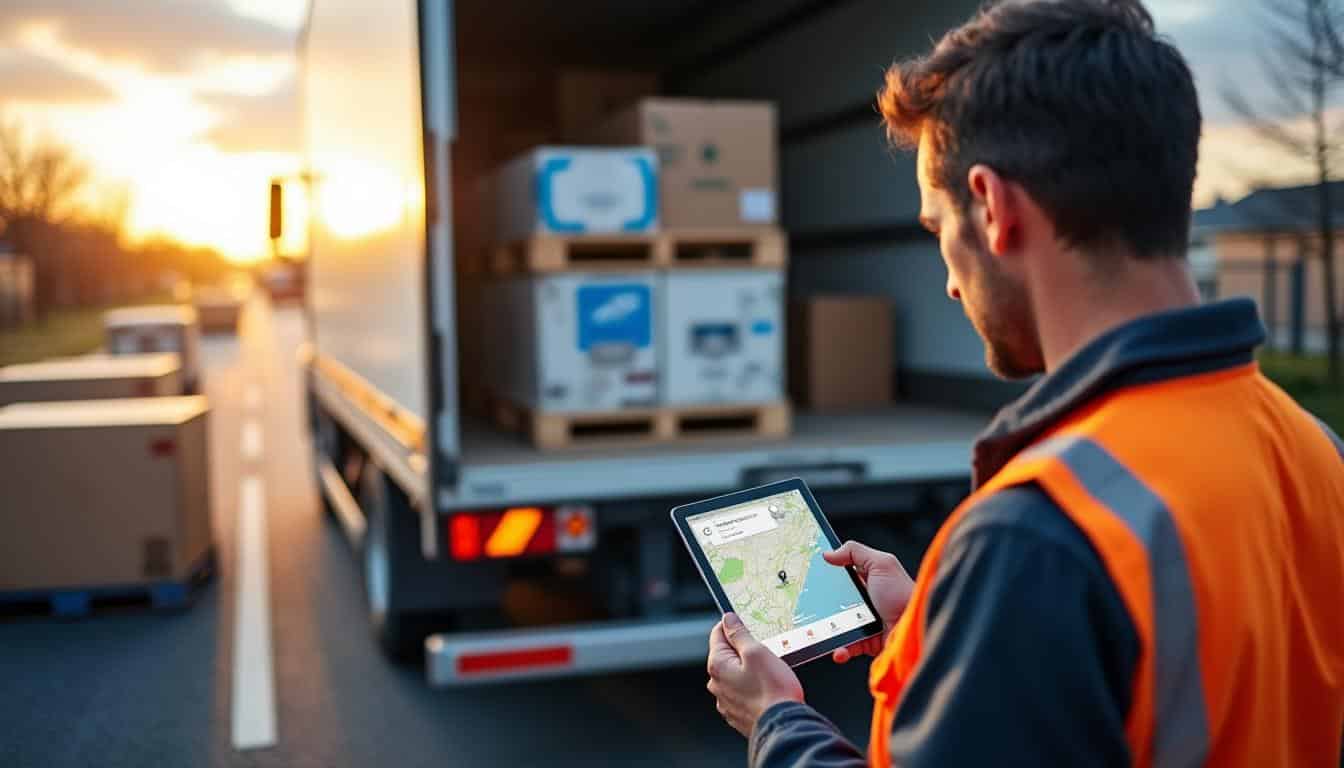 Le suivi en temps réel lors de la livraison de fret