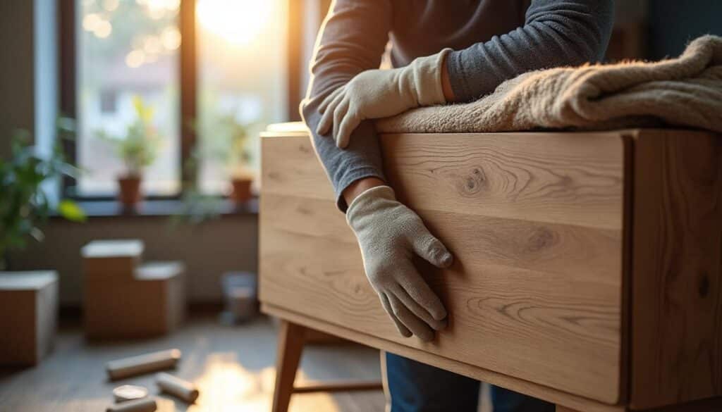 Astuces pour éviter les rayures sur vos meubles lors d'un déménagement