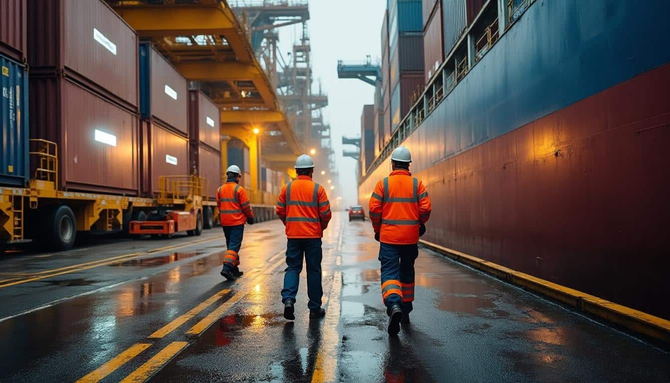 Le contrôle qualité logistique appliqué au chargement des navires