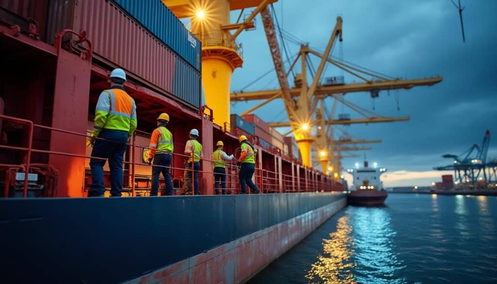 Comment sécuriser le processus de chargement sur un navire maritime