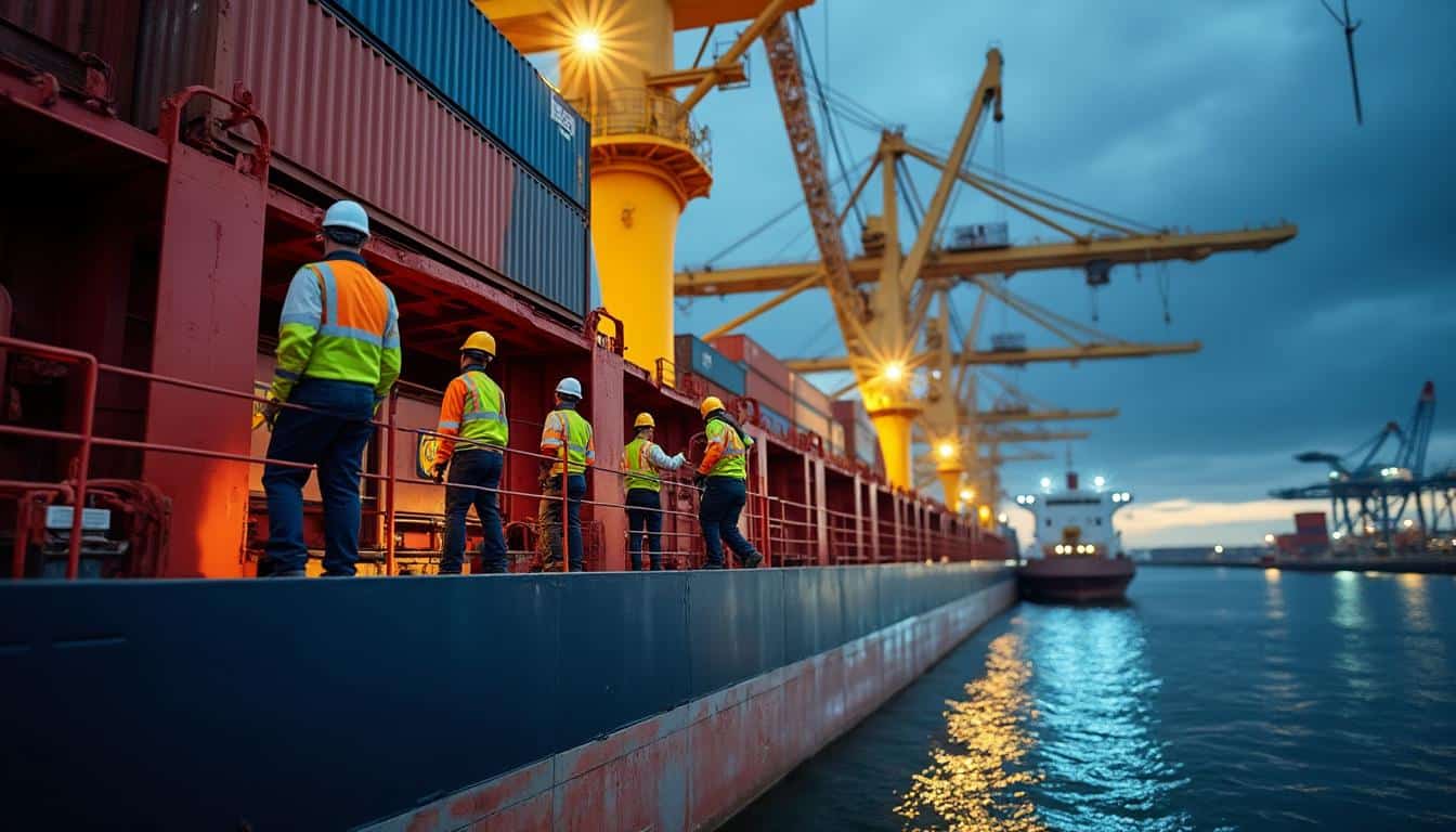 Comment sécuriser le processus de chargement sur un navire maritime