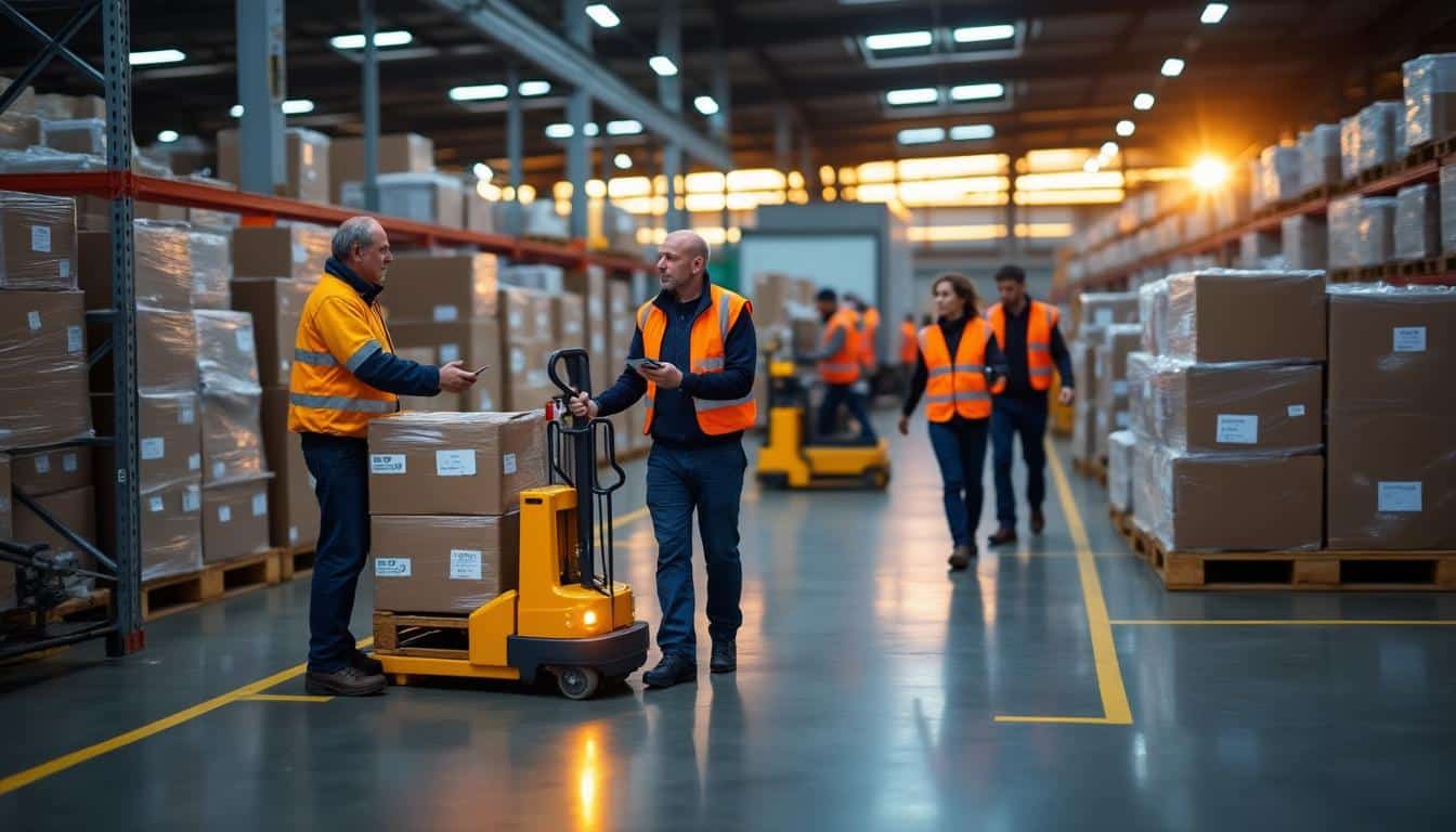 Illustration: Explorer les opportunités d’emploi temporaire dans la logistique et le transport