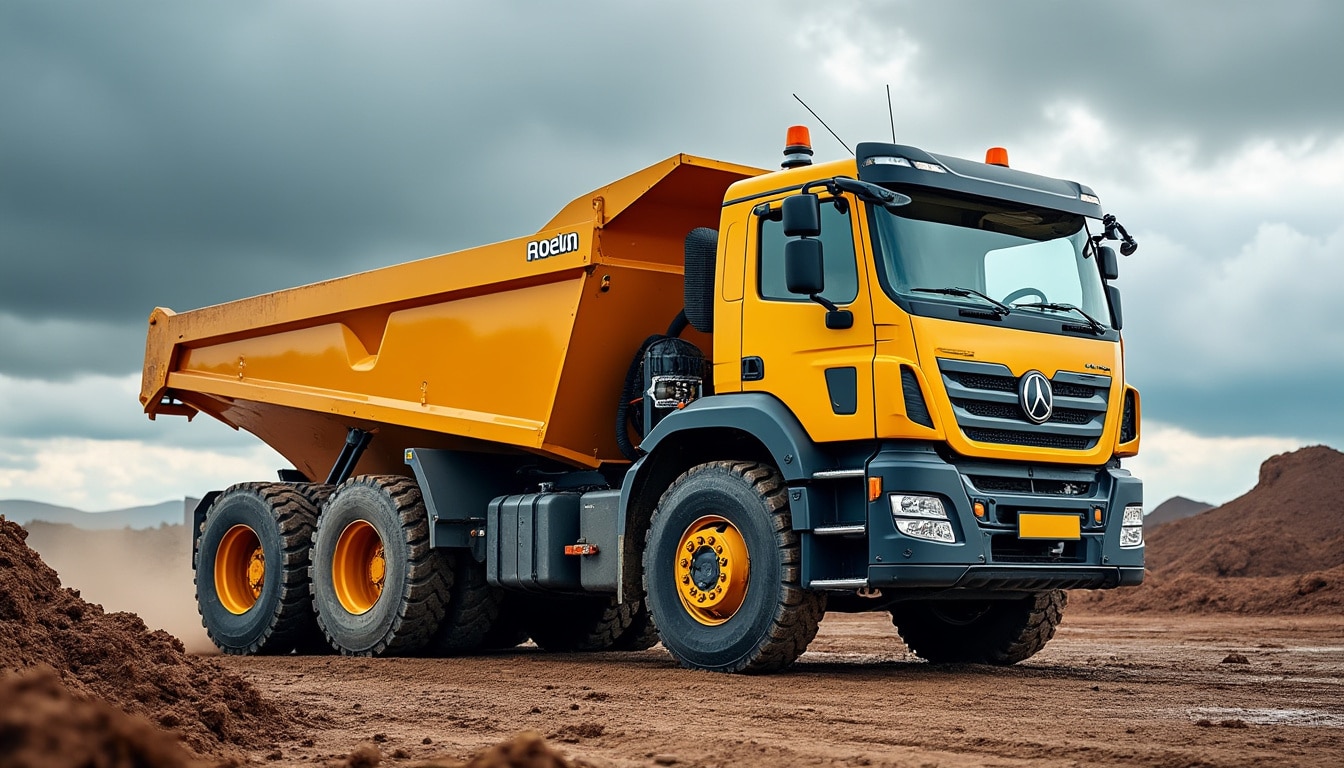 Camion de chantier : guide complet pour choisir et utiliser efficacement