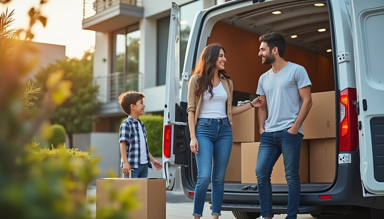 Illustration: Pourquoi opter pour la location d’utilitaire en aller simple pour votre déménagement ?