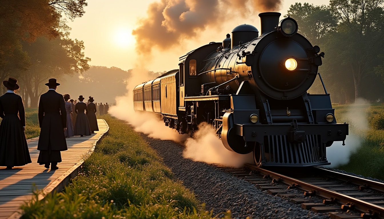 Illustration: Comprendre le train : définition et premiers transports sur rails