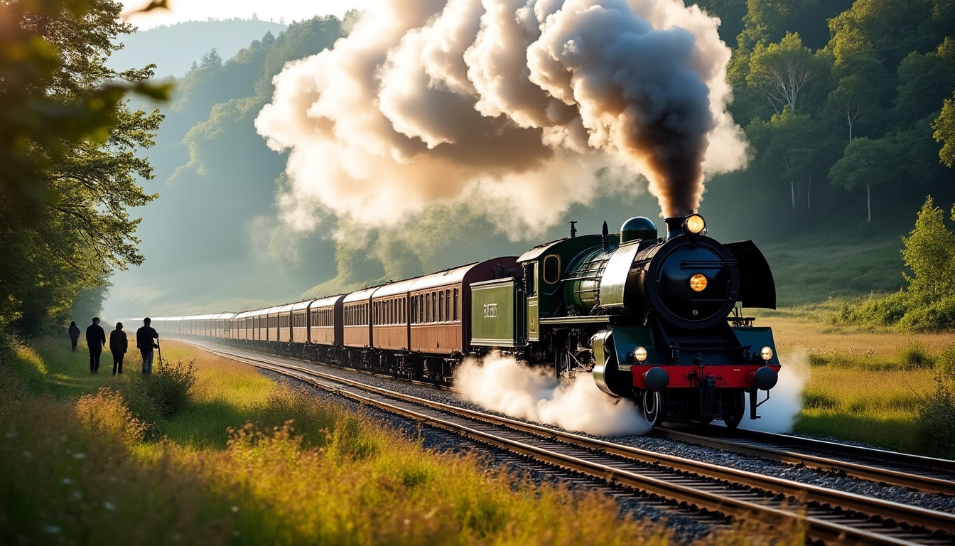 L’invention du train : histoire et révolution du transport ferroviaire