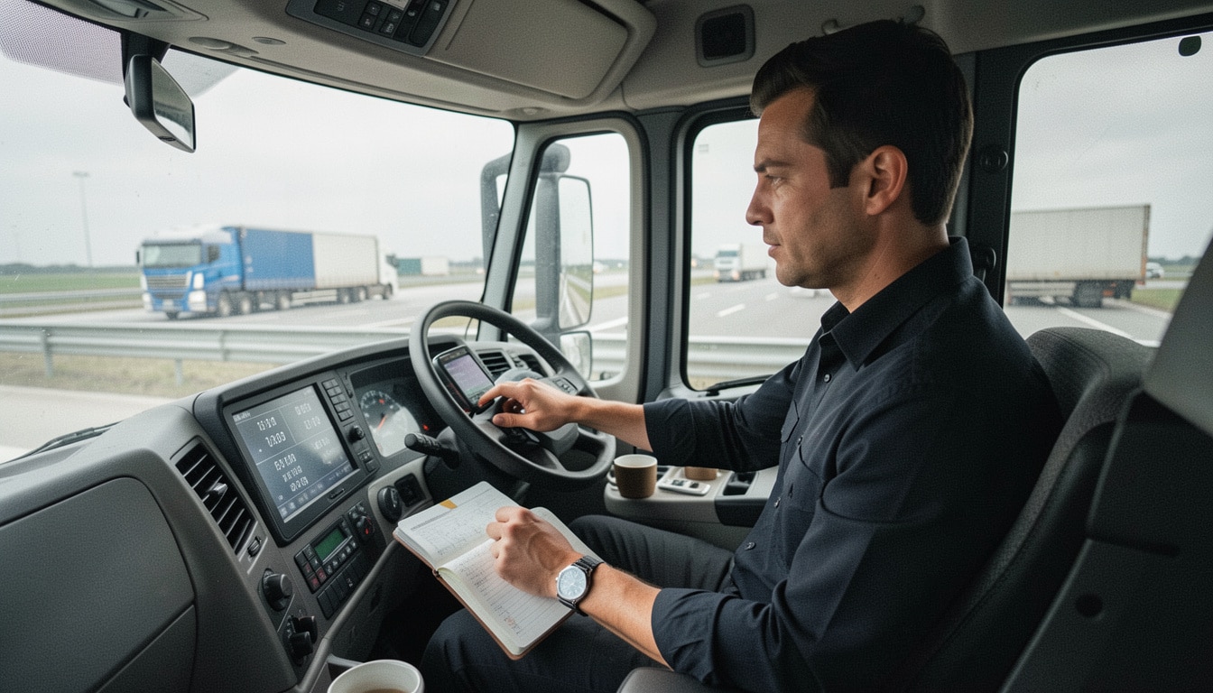 Amplitude journalière d’un chauffeur routier expliquée