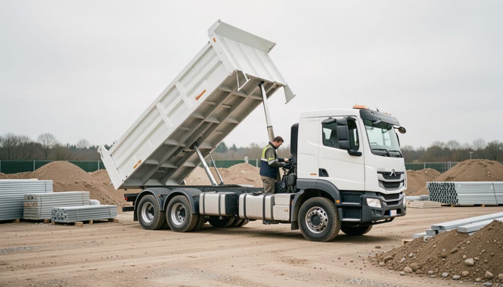 Louer un camion-benne basculant selon vos besoins