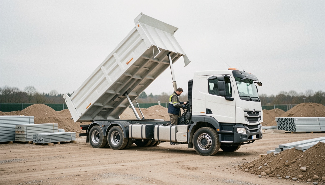 Louer un camion-benne basculant selon vos besoins